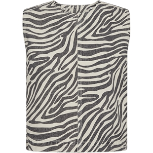 Ivy Copenhagen - Heaven cross back top Zebra